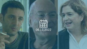 ליאת בן איר, גידי וייץ (צילום: אלי ציפורי), ארנון מילצ'ן (צילום מסך)