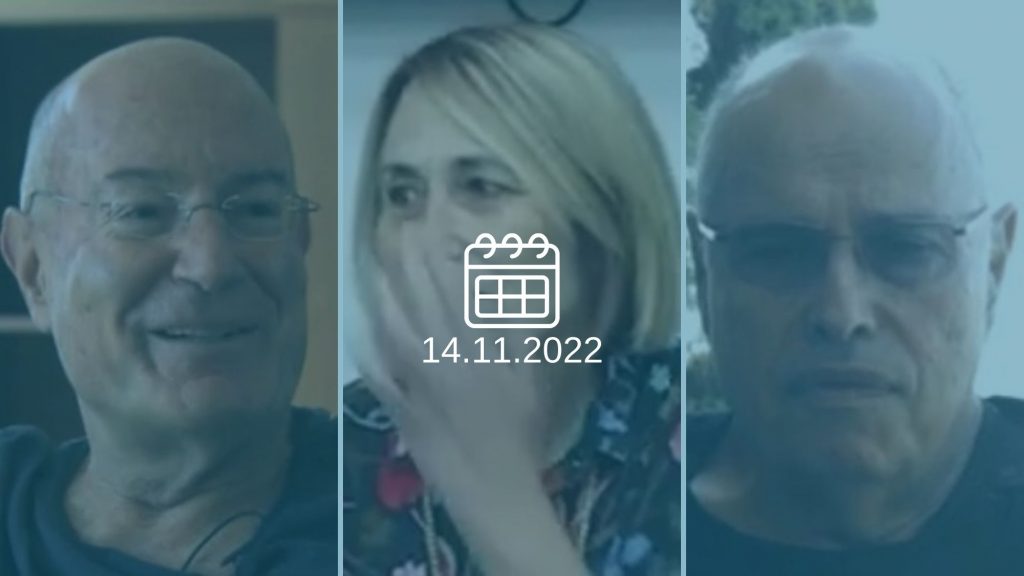 זאב פלדמן, ארנון מילצן (צילום מסך), הדס קליין (צילום: אלי ציפורי)