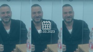 שלומי חכמון, עד במשפט נתניהו (צילום: אלי ציפורי)