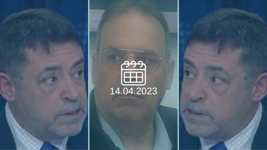 בן כספית (צילום: אלי ציפורי מתוך הטלוויזיה), ניצב משנה שלמה משולם (צילום: אלי ציפורי)