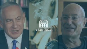 ארנון מילצ'ן (אלי ציפורי, צילום מסך), בנימין נתניהו (ויקיפדיה)