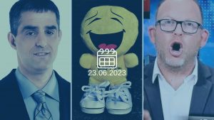 אביעד גליקמן (צילום מסך, אלי ציפורי), ברוק קרא (ויקיפדיה)