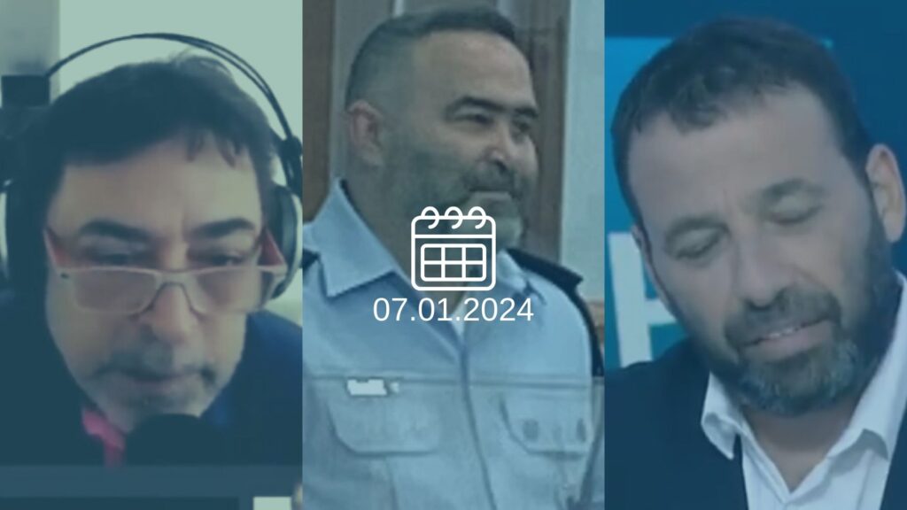 רביב דרוקר, בן כספית (ציל מסך), אורי קנר (צילום): אלי ציפורי)