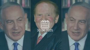נתניהו על שלדון אדלסון