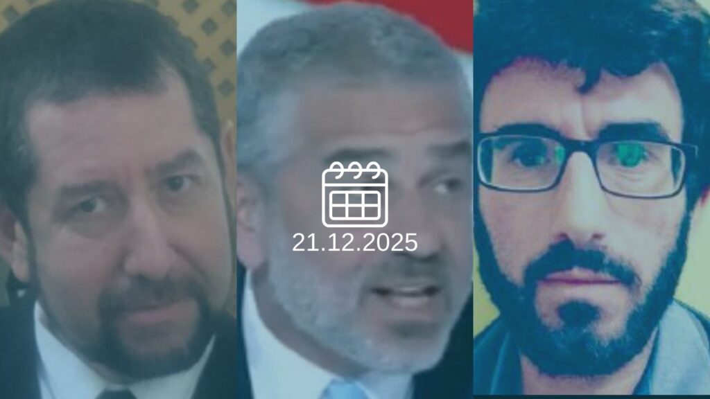 אורן פרסיקו, אלעד מן, ינון מגל (צילומי מסך טלוויזיה)